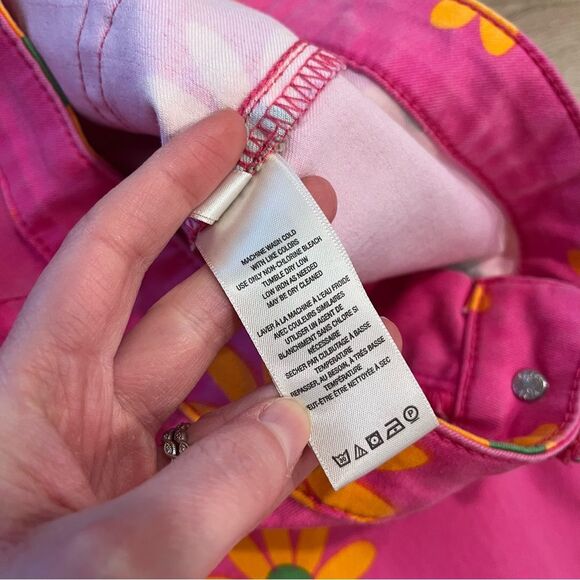 We the Free People Youthquake Printed Crop Flare Jean Floral Wide Leg Size 30 - Picture 8 of 8